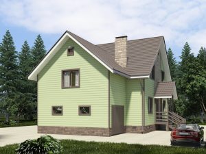 Каркасный дома 190,0м